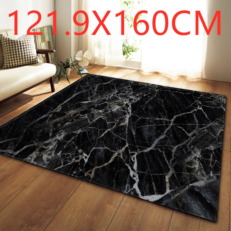 Marble Style Living Room Carpet