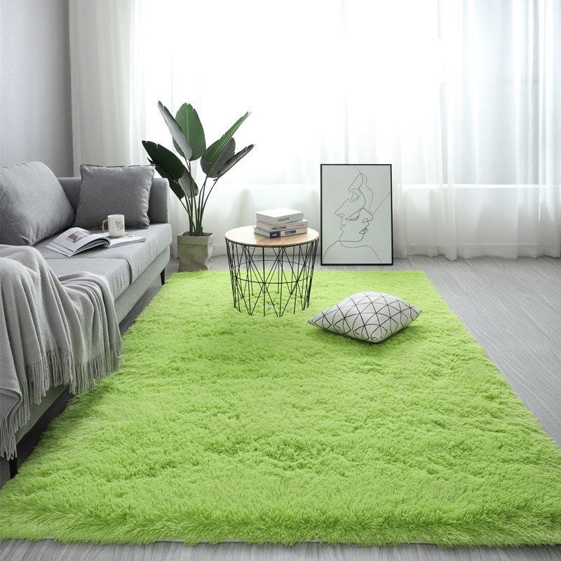 Fluffy Carpet Rugs for your living Room | Rectangle Large Size  | Anti-slip Soft