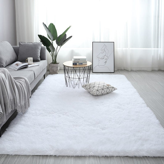 Fluffy Carpet Rugs for your living Room | Rectangle Large Size  | Anti-slip Soft