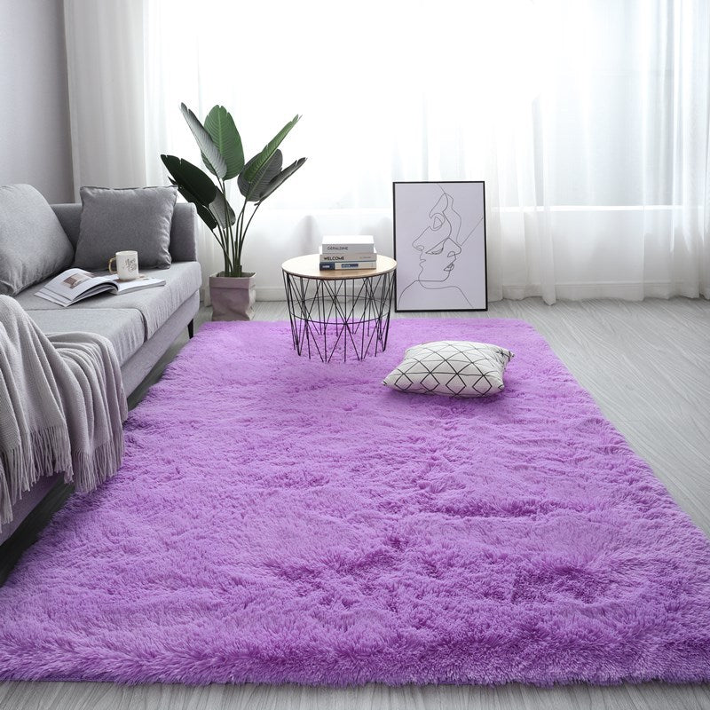 Fluffy Carpet Rugs for your living Room | Rectangle Large Size  | Anti-slip Soft