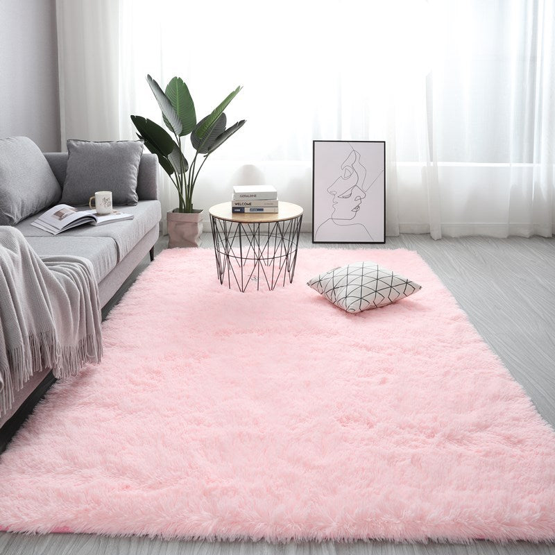 Fluffy Carpet Rugs for your living Room | Rectangle Large Size  | Anti-slip Soft