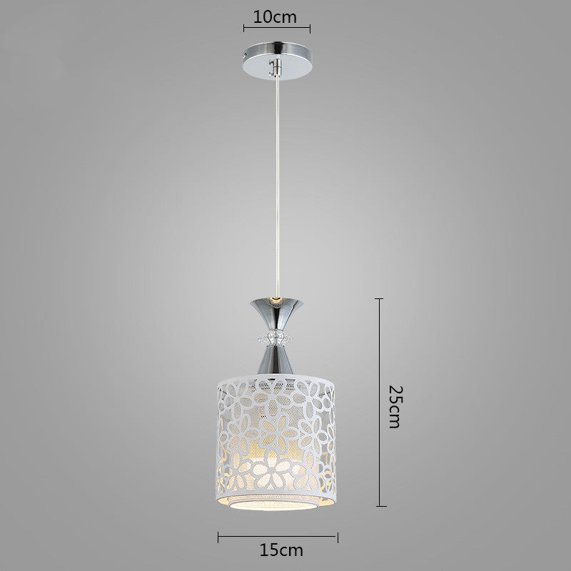 Modern Minimalist Nordic Iron finish Chandelier