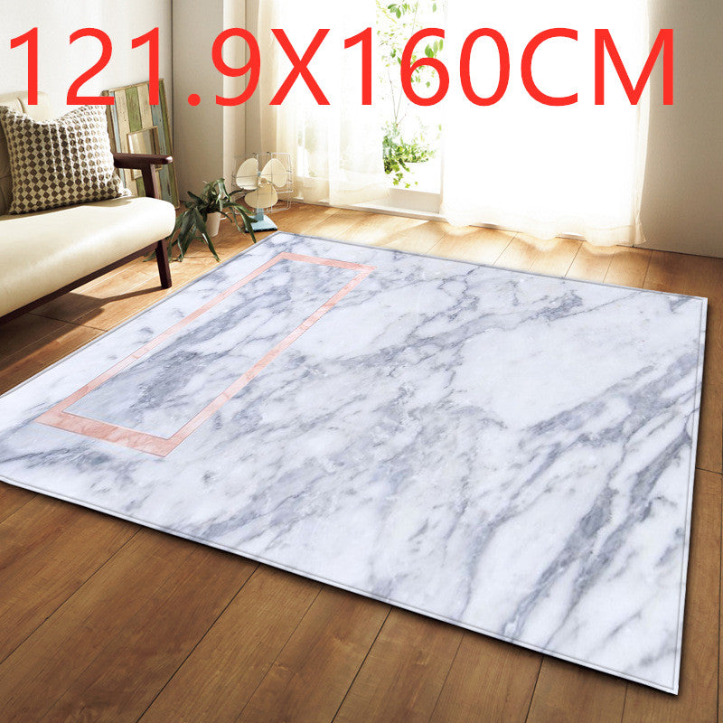 Marble Style Living Room Carpet