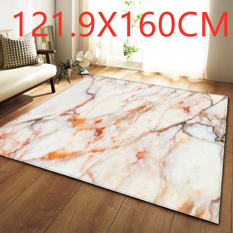 Marble Style Living Room Carpet