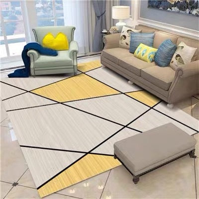 Alfombra americana moderna minimalista de estilo nórdico.