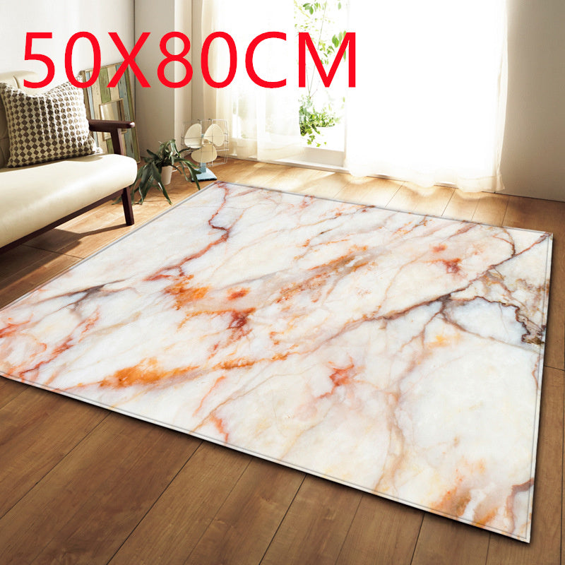 Marble Style Living Room Carpet