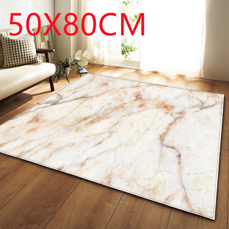 Marble Style Living Room Carpet