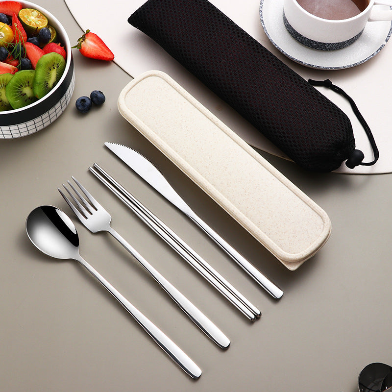 Dinnerware Set Accessories Gold Knife Fork & Spoon