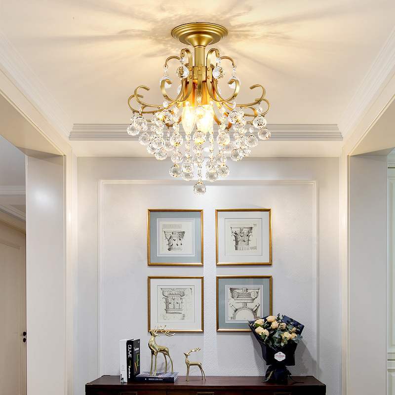 European Luxury Crystal Glass Chandelier