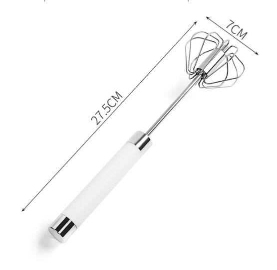 Semi-automatic Stainless Steel Egg Beater