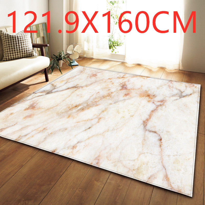 Marble Style Living Room Carpet