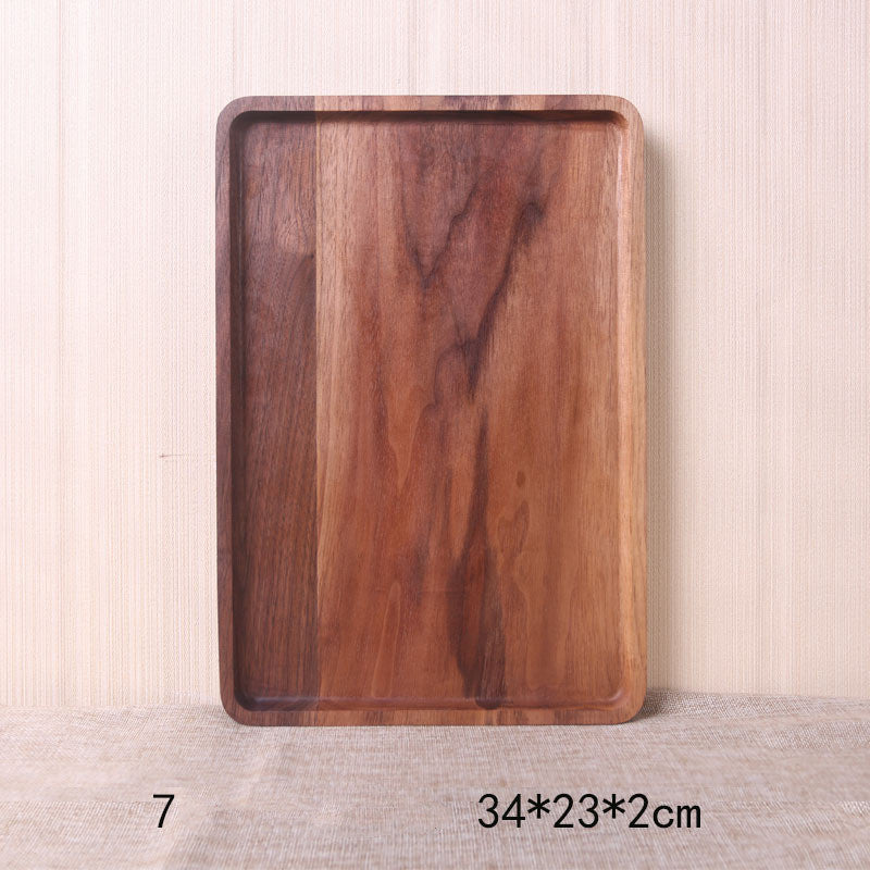 Wooden Black Walnut  Dining Table Tray Set boards