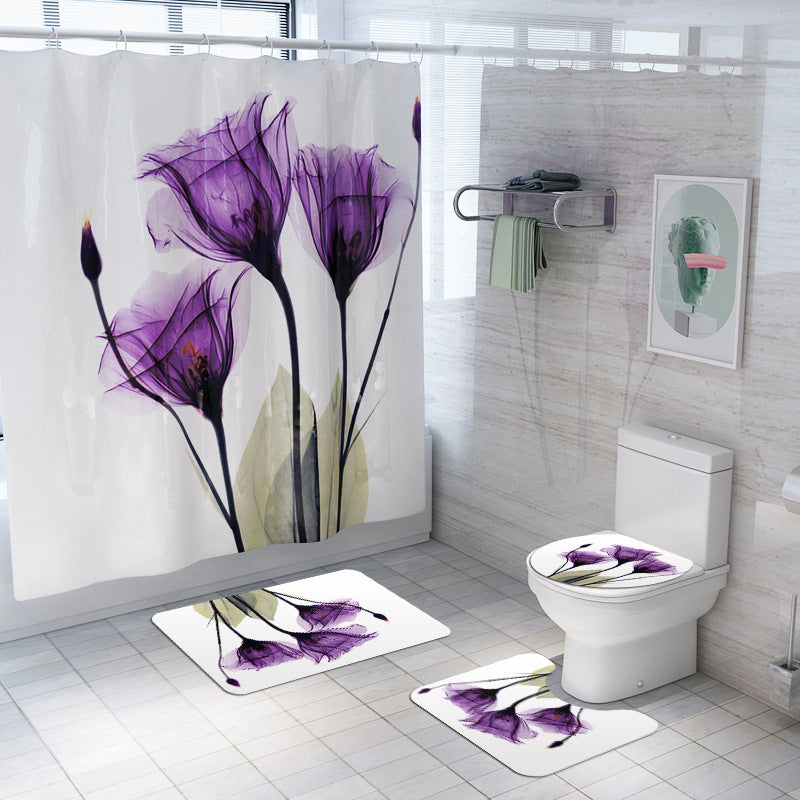 Daffodil Toilet Bathroom Shower Set | Curtain Shower Partition