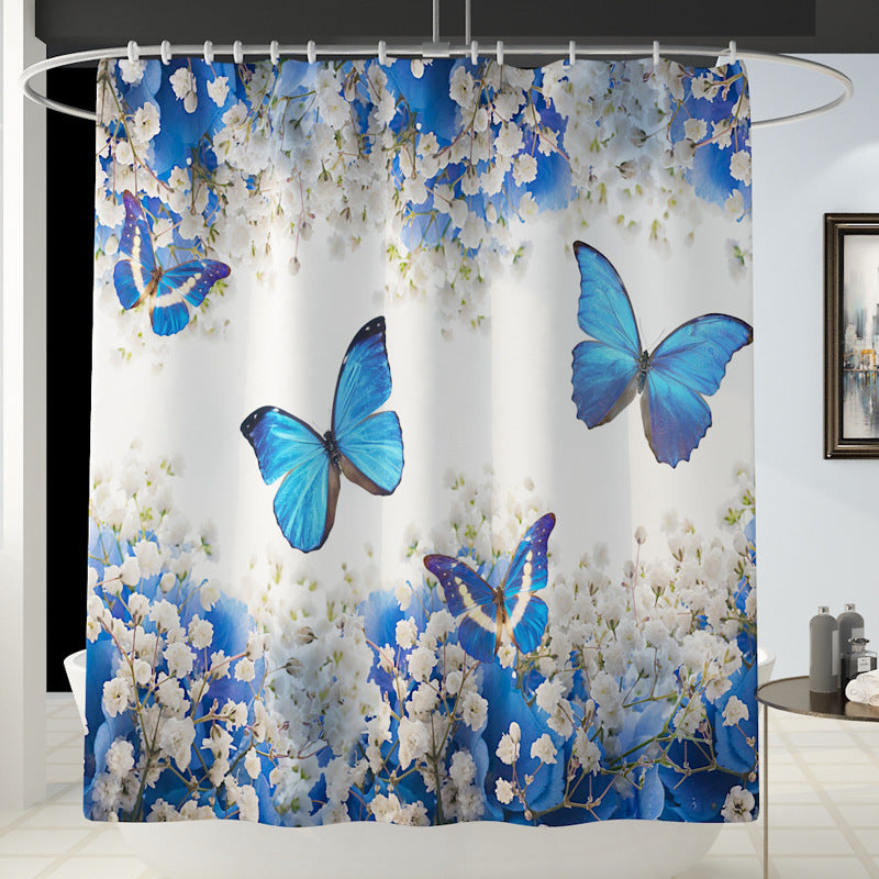 Daffodil Toilet Bathroom Shower Set | Curtain Shower Partition