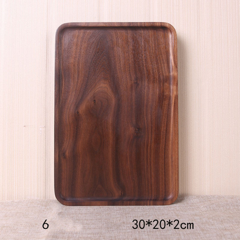 Wooden Black Walnut  Dining Table Tray Set boards