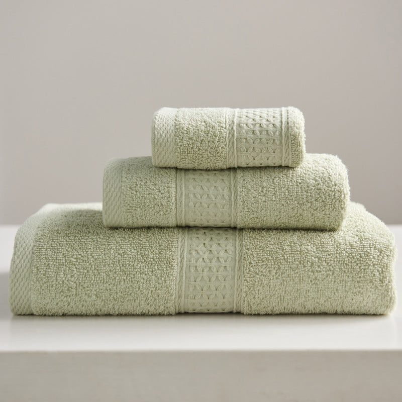 Minimalist Style Square Towel Set