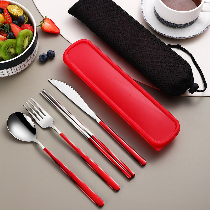 Dinnerware Set Accessories Gold Knife Fork & Spoon