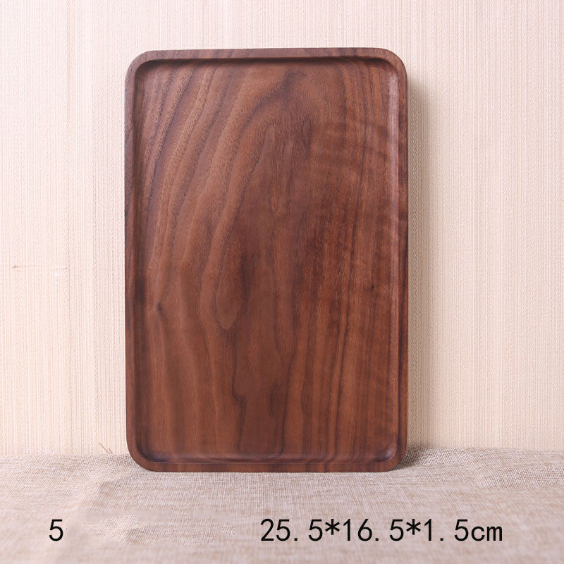 Wooden Black Walnut  Dining Table Tray Set boards