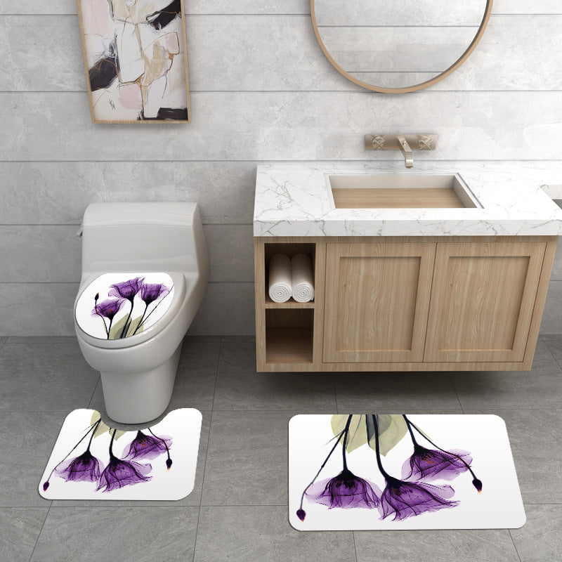 Daffodil Toilet Bathroom Shower Set | Curtain Shower Partition