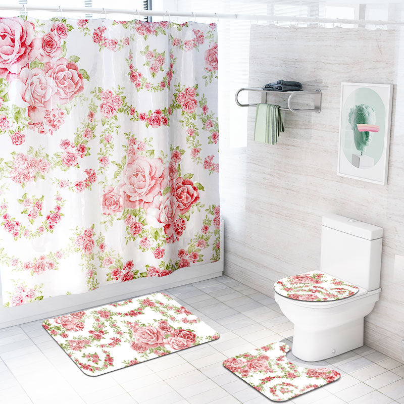 Daffodil Toilet Bathroom Shower Set | Curtain Shower Partition