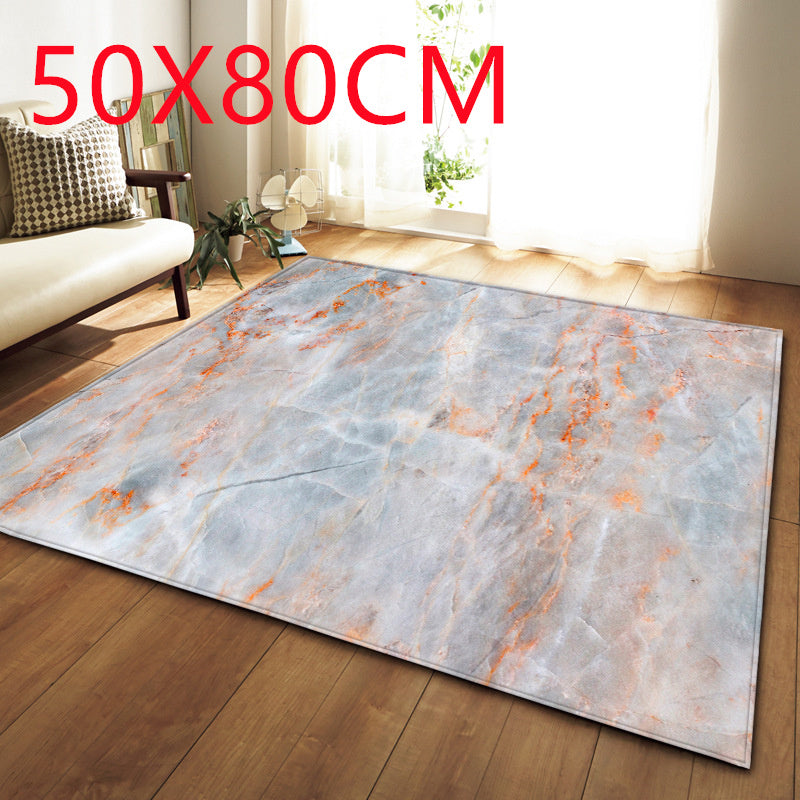 Marble Style Living Room Carpet