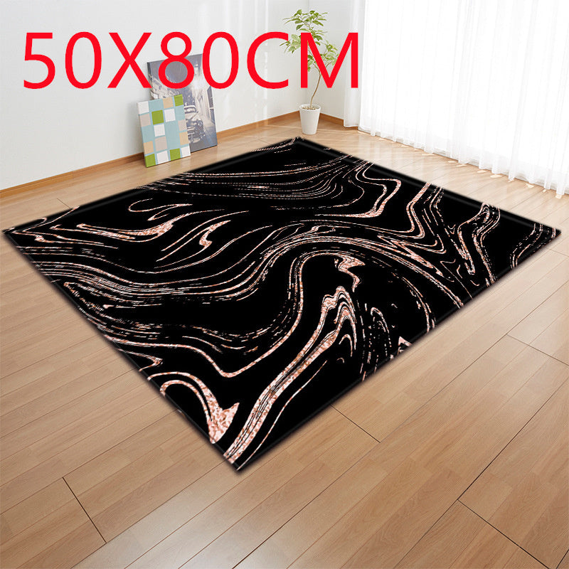 Marble Style Living Room Carpet